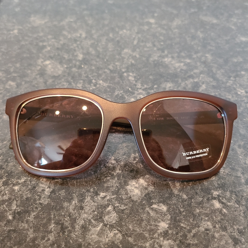 Burberry Maroon Sunglasses